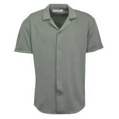 Clearance Ensemble chemisette short gaufré cordon dove Homme Homme Chemise|Short, Bermuda