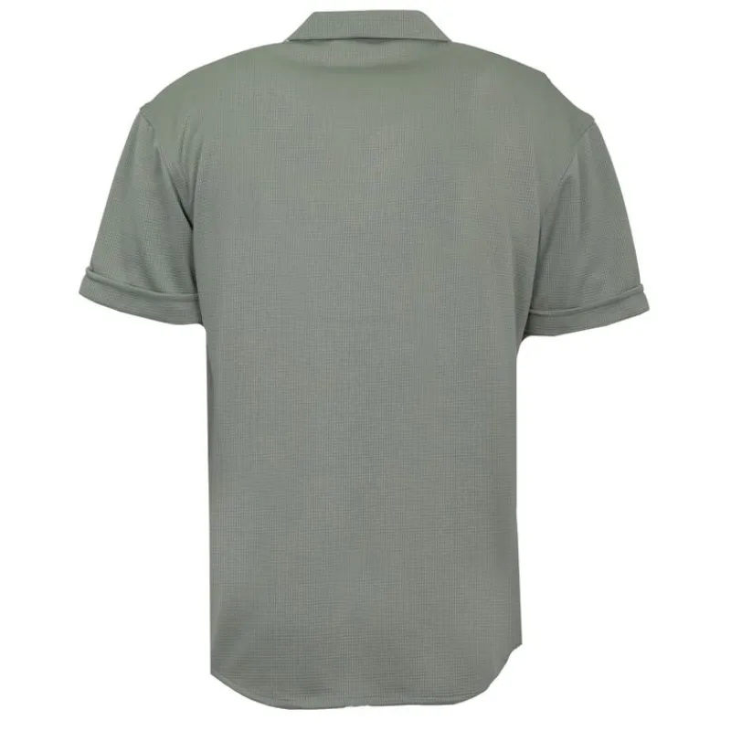 Clearance Ensemble chemisette short gaufré cordon dove Homme Homme Chemise|Short, Bermuda