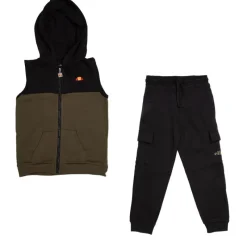 Best Ensemble 3 pièces gilet jogging et tee shirt manches longues Enfant Enfant Ensemble