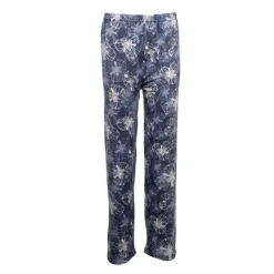 Online Ensemble pyjama avec liseré coloré bas fleuri Loma femme Femme Femme Lingerie De Nuit