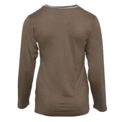 Online Ensemble pyjama avec liseré coloré bas fleuri Loma femme Femme Femme Lingerie De Nuit