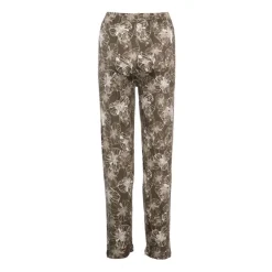 Online Ensemble pyjama avec liseré coloré bas fleuri Loma femme Femme Femme Lingerie De Nuit