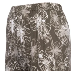 Online Ensemble pyjama avec liseré coloré bas fleuri Loma femme Femme Femme Lingerie De Nuit