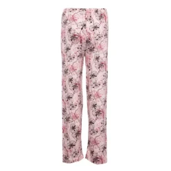 Discount Ensemble pyjama avec liseré coloré bas fleuri Loma femme Femme Femme Lingerie De Nuit
