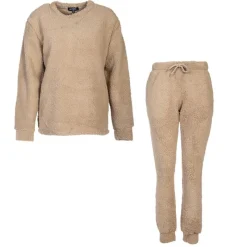 Ensemble pyjama polaire cornaline Femme Femme Lingerie De Nuit