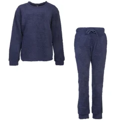 New Ensemble pyjama polaire cornaline Femme Femme Lingerie De Nuit