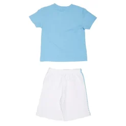 Outlet Ensemble tshirt imprimé short uni liseré garçon Enfant, Bébé Enfant Ensemble