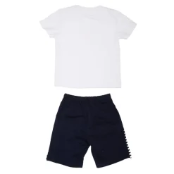 Clearance Ensemble tshirt imprimé short uni liseré garçon Enfant, Bébé Enfant Ensemble