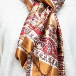 Best Foulard soie 90x180cm Femme Femme Écharpe, Foulard