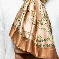 Sale Foulard soie 90x180cm Femme Femme Écharpe, Foulard