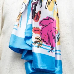 Discount Foulard soie 90x180cm Femme Femme Écharpe, Foulard