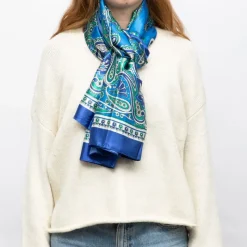 Online Foulard soie 90x180cm Femme Femme Écharpe, Foulard