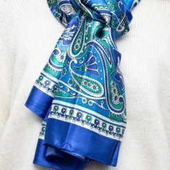 Online Foulard soie 90x180cm Femme Femme Écharpe, Foulard