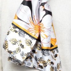 New Foulard soie 90x180cm Femme Femme Écharpe, Foulard