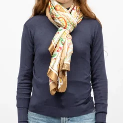 Hot Foulard soie 90x180cm Femme Femme Écharpe, Foulard