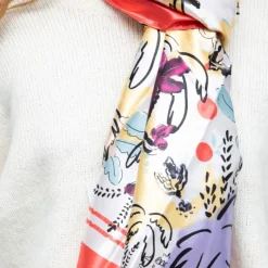 Online Foulard soie 90x180cm Femme Femme Écharpe, Foulard