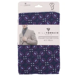 Discount Foulard toucher coton à motif 60x180 cm Homme Homme Écharpe, Foulard, Chèche