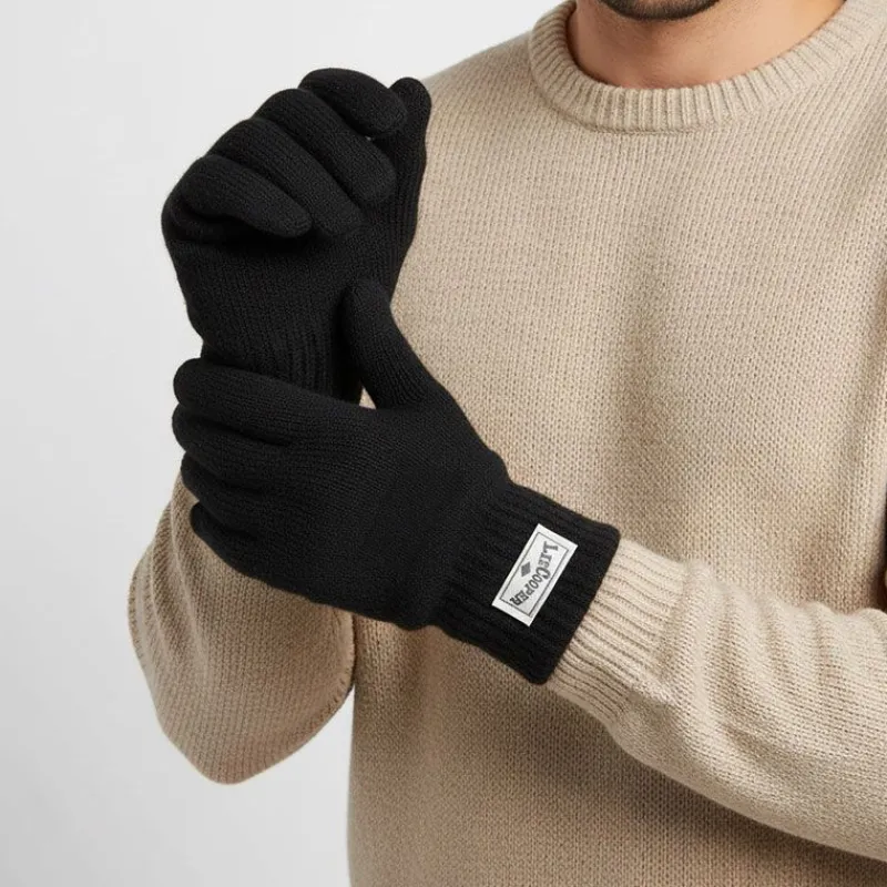 Sale Gant tricote eros Homme Homme Gants