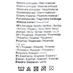 New Gants en maille avec fausse fourrure Femme Femme Gants