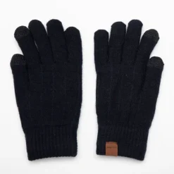 New Gants en maille mélangée Homme Homme Gants