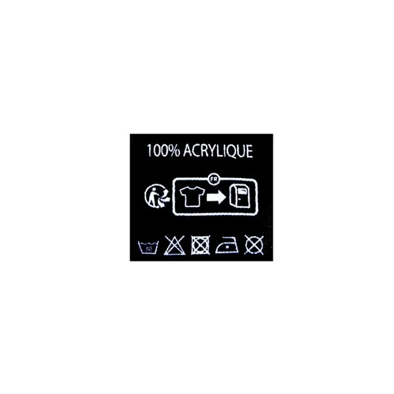 Outlet Gants en maille noir à rayures aux poignets Homme Homme Gants