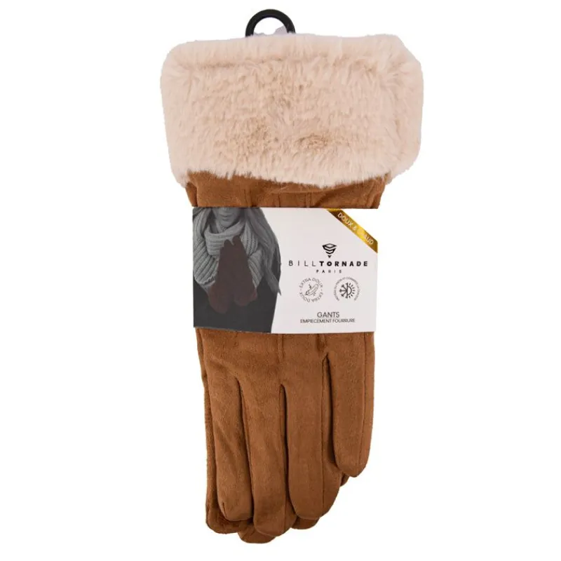 Hot Gants fausse fourrure Femme Femme Gants