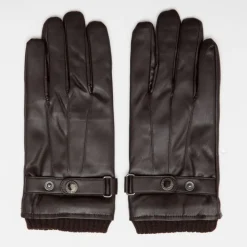 Discount Gants similicuir avec clip Homme Homme Gants