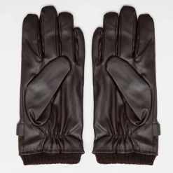Discount Gants similicuir avec clip Homme Homme Gants