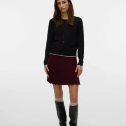 Online Gilet breeze col rond avec liseré blanc regular fit Femme Femme Pull, Gilet, Sweat