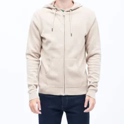 Hot Gilet capuche milano zippé coton Homme Homme Pull, Gilet, Sweat