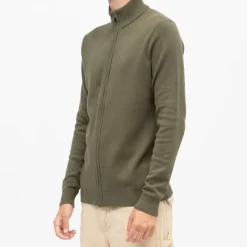 Online Gilet coton col cheminé avec zip Homme Homme Pull, Gilet, Sweat