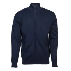 Hot Gilet coton col cheminé avec zip Homme Homme Pull, Gilet, Sweat