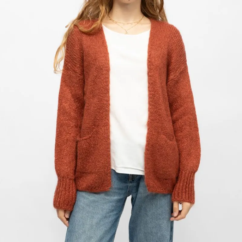 Clearance Gilet maille en laine Femme Femme Pull, Gilet, Sweat