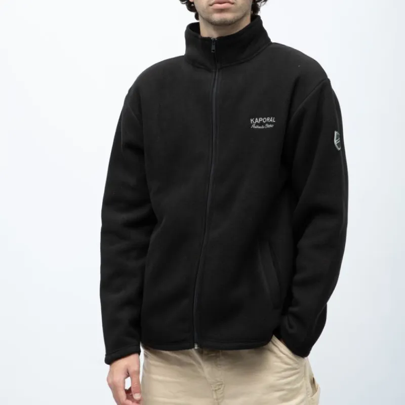 Hot Gilet polaire franco col montant avec zip Homme Homme Pull, Gilet, Sweat