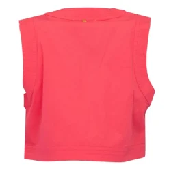 Sale Gilet sans manches coton karo couleur unie Femme Femme Pull, Gilet, Sweat