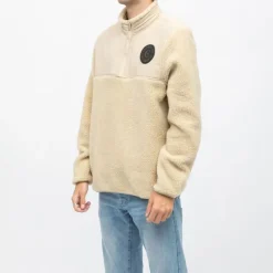 Clearance Gilet sherpa frontignan semi zippé Homme Homme Pull, Gilet, Sweat