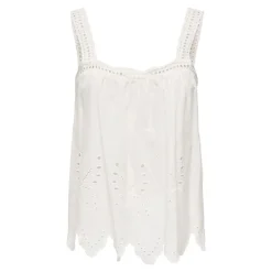 New Haut avec broderie anglaise Nomelle black Femme Femme Haut, Chemise