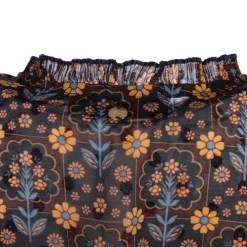 New Haut blouse armilla bordeaux imprimée Femme Femme Haut, Chemise