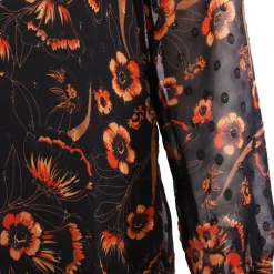 Discount Haut blouse carlina imprimée et rouge Femme Femme Haut, Chemise