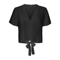 Clearance Haut court noué Femme Femme Haut, Chemise