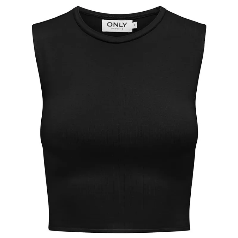 Best Haut court sans manches col rond Femme Femme Haut, Chemise