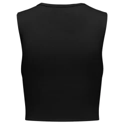 Best Haut court sans manches col rond Femme Femme Haut, Chemise