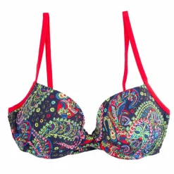 Online Haut de maillot de bain balconnet motif cachemire Femme Femme Maillot De Bain