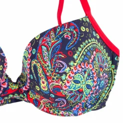 Online Haut de maillot de bain balconnet motif cachemire Femme Femme Maillot De Bain