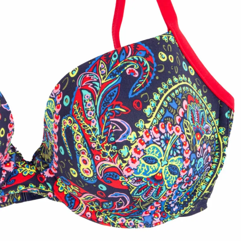 Online Haut de maillot de bain balconnet motif cachemire Femme Femme Maillot De Bain