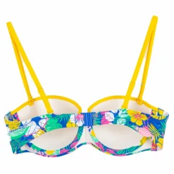 Sale Haut de maillot de bain bandeau imprimé tropical Femme Femme Maillot De Bain