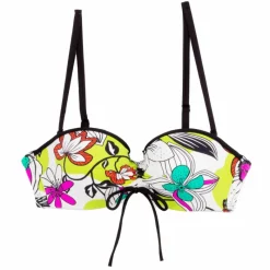 Sale Haut de maillot de bain bandeau imprimé fleuri Femme Femme Maillot De Bain