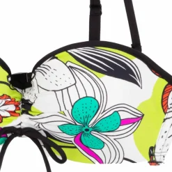 Sale Haut de maillot de bain bandeau imprimé fleuri Femme Femme Maillot De Bain