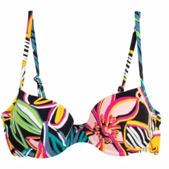 Hot Haut de maillot de bain balconnet imprimé Femme Femme Maillot De Bain