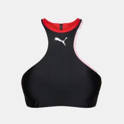 Sale Haut de maillot de bain gym black avec zip Femme Femme Maillot De Bain